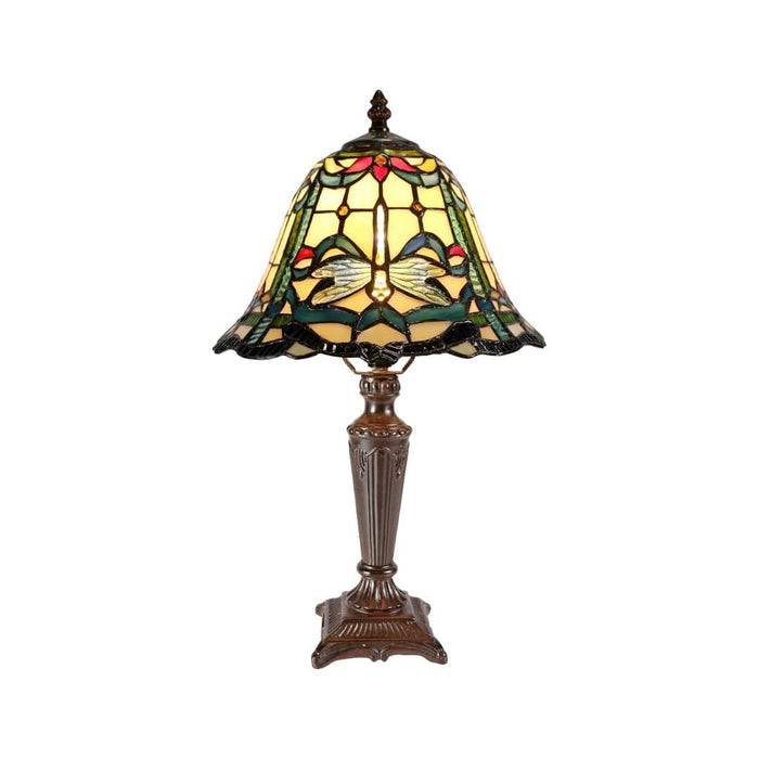 G&G Bros AURORA: Tiffany Leadlight Table Lamp (Avail in 2 sizes)