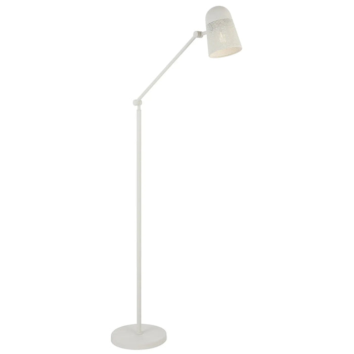CADENA: Adjustable Iron Floor Lamp (Available in Black & White)