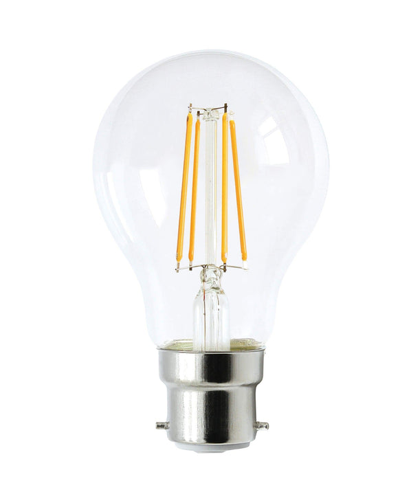 8W GLS Clear Dimmable LED Filament Globes (Avail in E27 & B22)