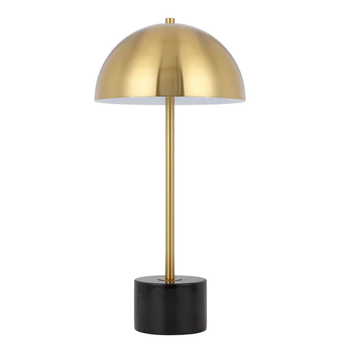 DOMEZ: Modern Table Lamp with Metal Shade (Avail in Four Colour Combinations)
