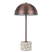 Telbix DOMEZ: Modern Table Lamp with Metal Shade (Avail in Four Colour Combinations)