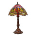 G&G Bros DRAGONIA: Leadlight Table Lamp (Avail in Red & Blue)
