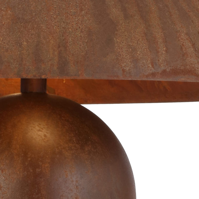 FERUM: H32 Metal Table Lamp (Available in Black & Rust)