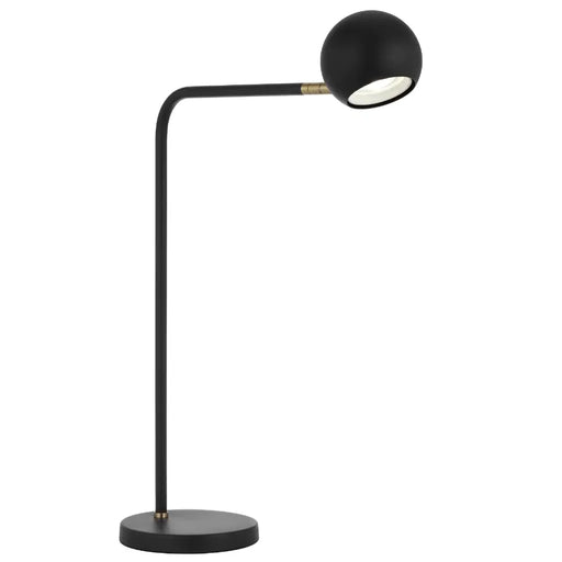 Telbix JEREMY: Modern Metal Table Lamp with 360-degree Rotatable Lamp Head (Available in Black & Grey)