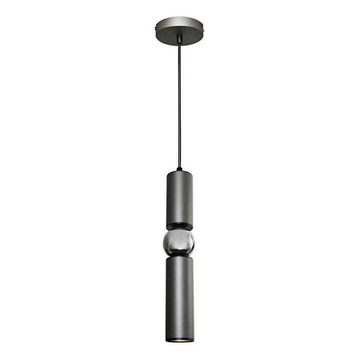 ROLO: 1 Light Pendant (Available in Black Gold and Charcoal/Chrome Finish)