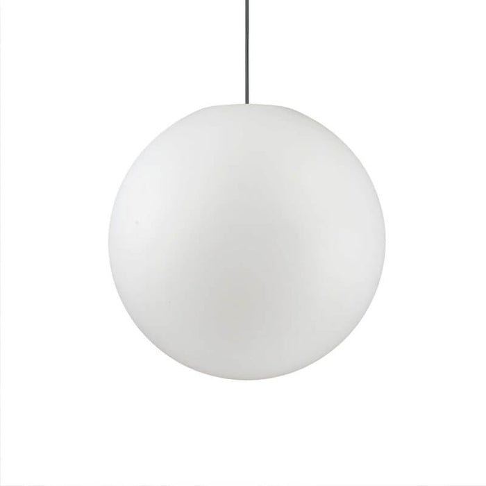 SOLE: Round Outdoor Pendant Light with Opal Shade (Avail in 30cm, 40cm & 50cm)