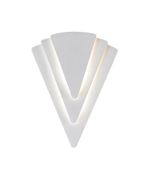 CLA SURAT: City Series Dimmable LED Dual-CCT Interior Triangular Wall Light