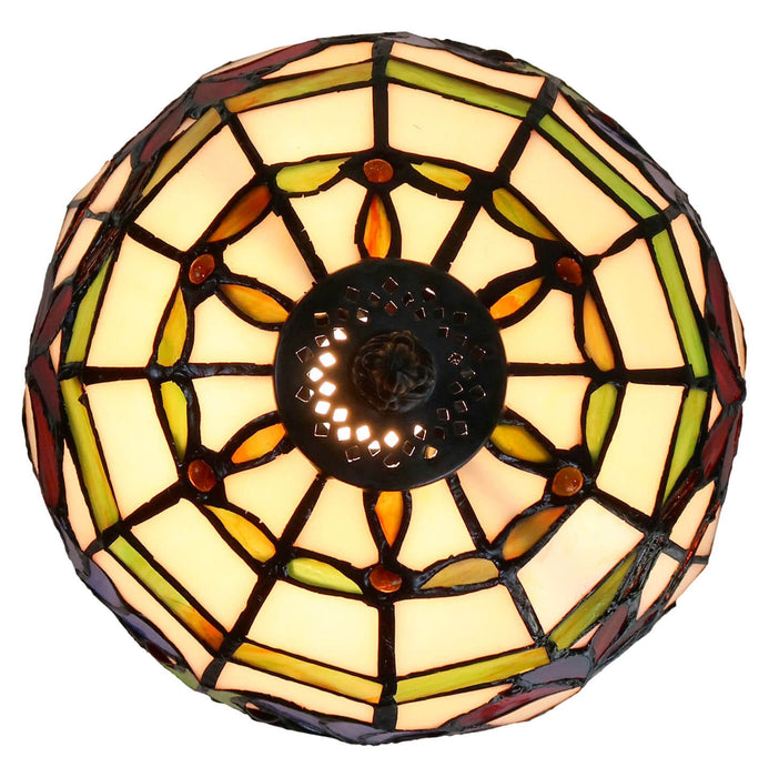 ZEYA: Leadlight Table Lamp