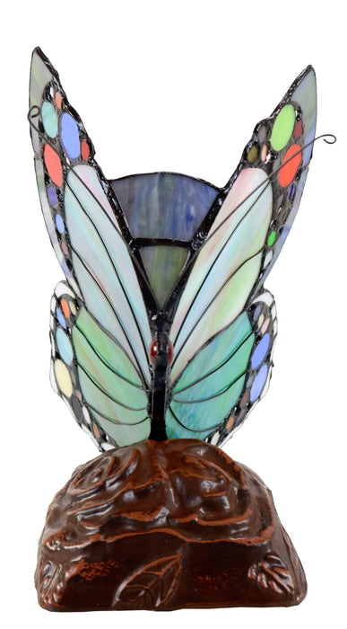 Spotted Butterfly Leadlight Table Lamp