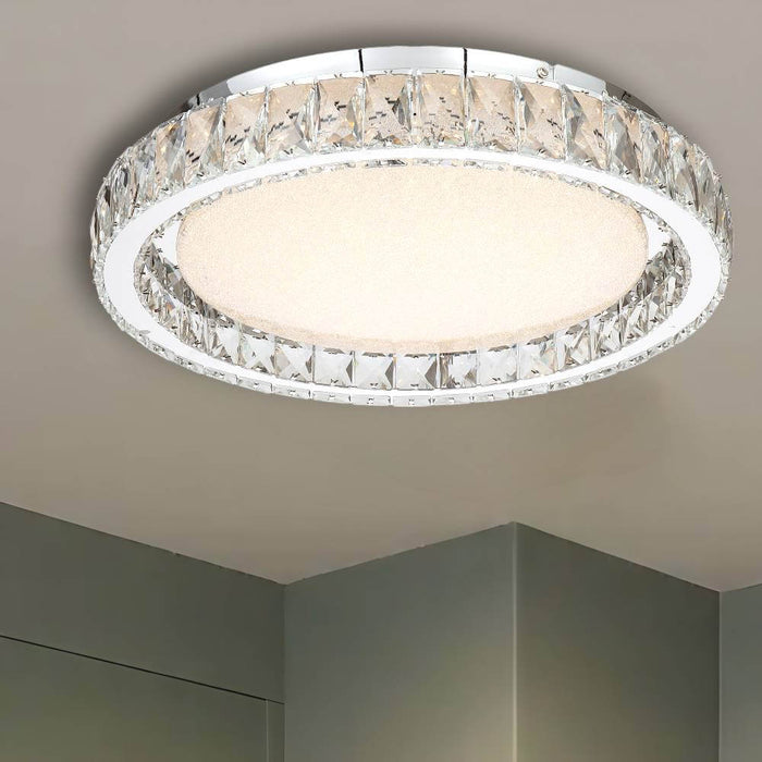 ZAYLA: 3CCT LED Oyster Light (Available in 34cm & 44cm)