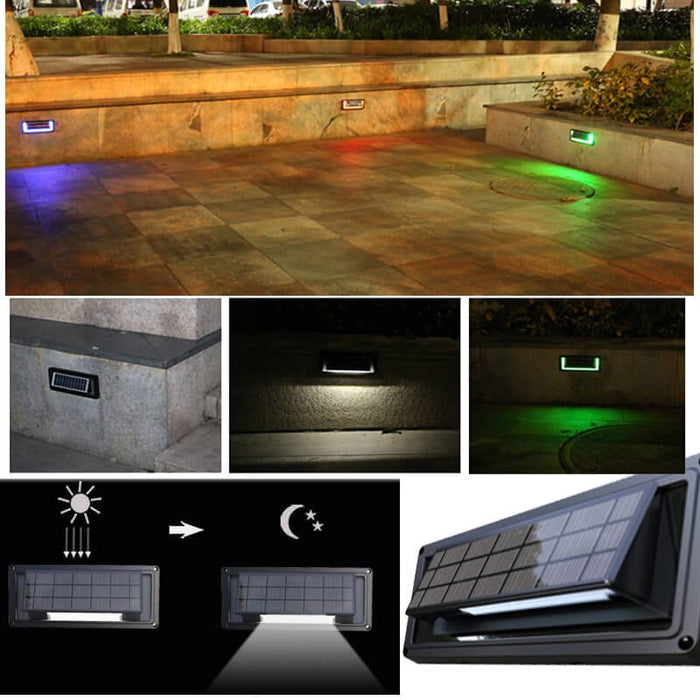 Premium Quality Aluminium Alloy Solar LED Step Light or Wall Light - Commercial Grade