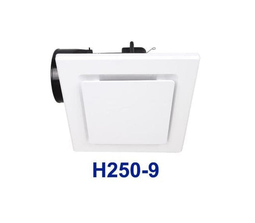 3A Lighting Square 35w Motor Exhaust Fan Only with 290mm Cut Out and 320m3/hr Extraction