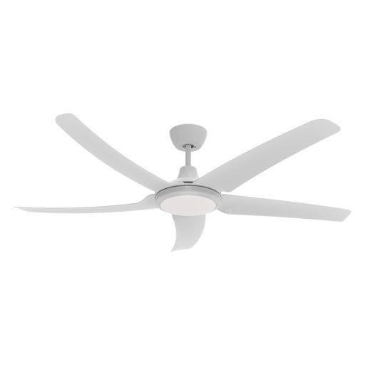 Domus HOVER 5 Blade 56" DC Ceiling Fan with LED Light (Avail in Black and White)