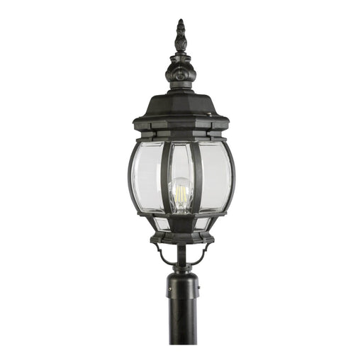 Fiorentino BALTIMORE - Traditional Black Anti Corrosion Poly Resin 1 Light Exterior Post Top - IP44