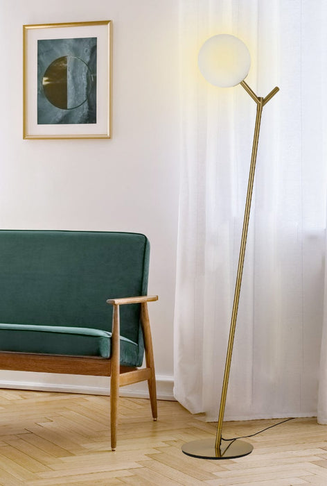 OHH Floor Lamp (avail in Black & Antique Gold)