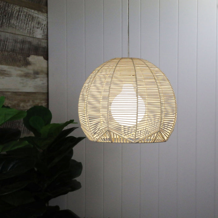 KOGA 36 Natural Cane Woven Rattan Pendant (Shade Only)