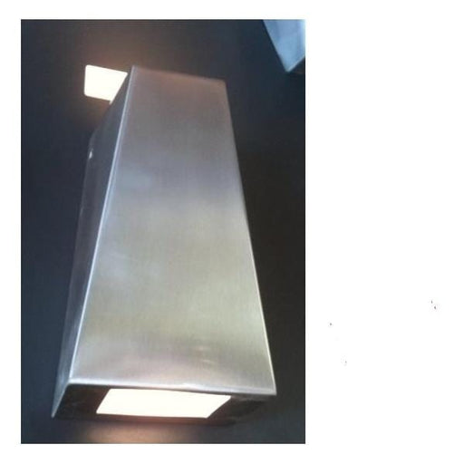CONLEY - Modern Stainless Steel 2 Light Exterior UP./Down Wall Bracket - IP44 Telbix