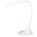 DESK - White Sleek 4.5W, LED Desk Lamp Featuring Adjustable Gooseneck & Touch Switch Dimmable From Cool White Through To Super White Toongabbie