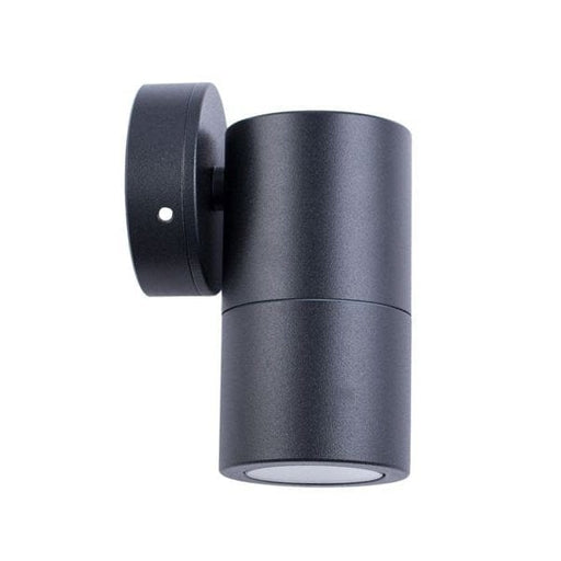 CLA BLACK - Black Powder Coated Body Fixed Down Only Exterior Wall Light - IP65 CLA