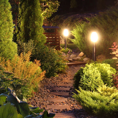 backyard outdoor lights