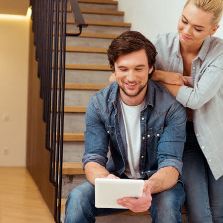 couple computer lighting store online