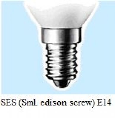 SES (Small Edison Screw E14)
