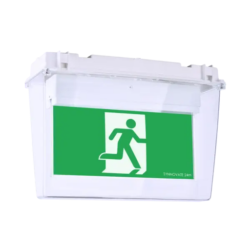 Vibe Lighting Waterproof Ceiling Mounted Emergency Exit Sign Light