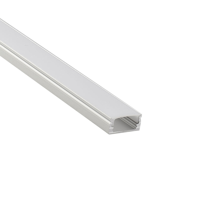 ALUMINUM PROFILE WITH PMMA OPAL MATTE DIFF 2M/PC