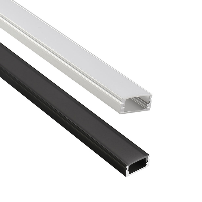 ALUMINIUM PROFILE, WITH PMMA OPAL MATTE DIFF 3M/PC