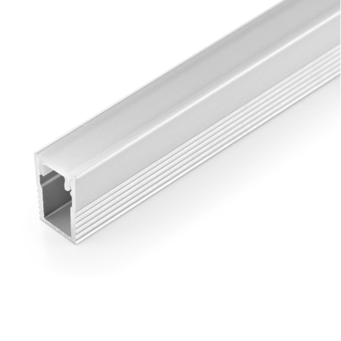 SURFACE MOUNTED ALU PROFILE WITH PC COVER 2M