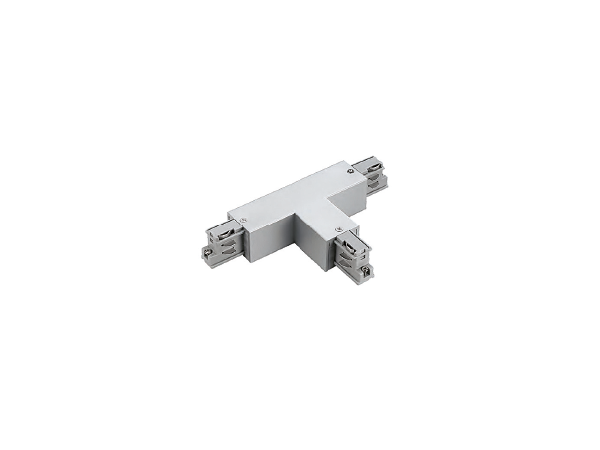 T CONNECTOR GLOSS WHITE - RIGHT HAND FEED