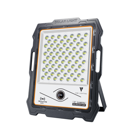 Vibe Lighting 20W Solar Floodlight Featuring 2MP Camera with 2-way Communication (Avail in 20W & 30W)