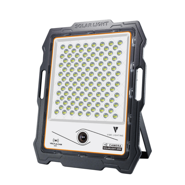20W Solar Floodlight Featuring 2MP Camera with 2-way Communication (Avail in 20W & 30W)