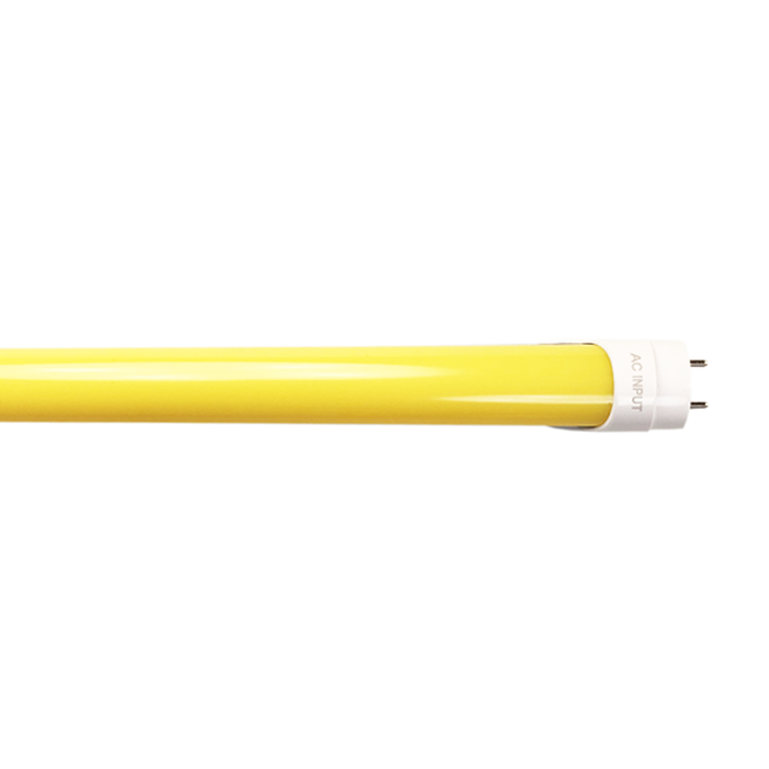 T8 YELLOW LED TUBE 4FT 18W