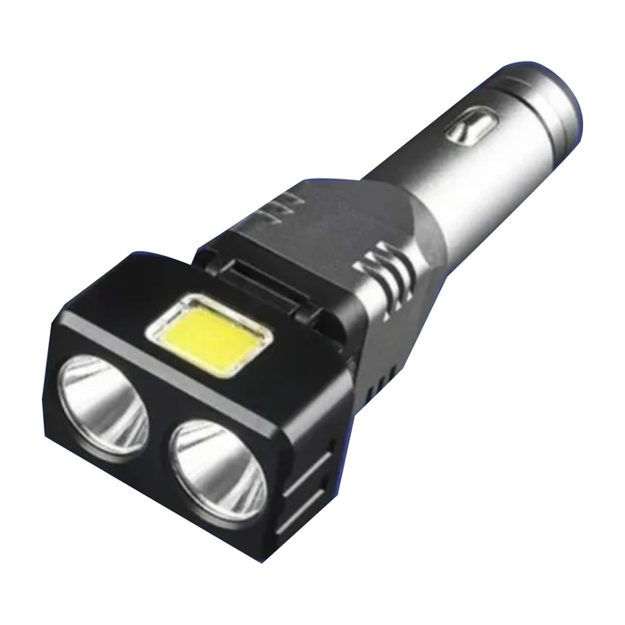 TWIN HEAD CAR CHARGING LED FLASH LIGHT