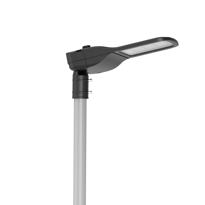 LED STREET LIGHT 100/80/60/40W POWER ADJUST 5K CRI80 TYPE 2, 10KV, ZHAGA SOCKET