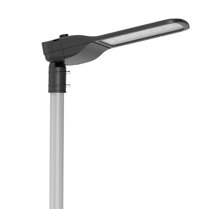 LED STREET LIGHT 150/120/90/60W POWER ADJUST 5K CRI80 TYPE 3, 20KV SPD, ZHAGA SOCKET