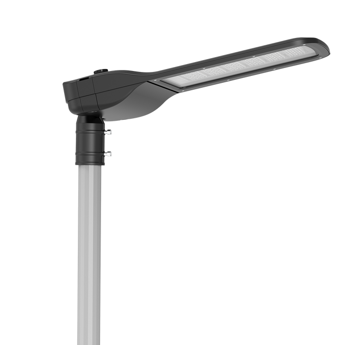 LED STREET LIGHT 240/192/144/96W POWER ADJUST 5K CRI80 TYPE 3, 20KV SPD, ZHAGA SOCKET