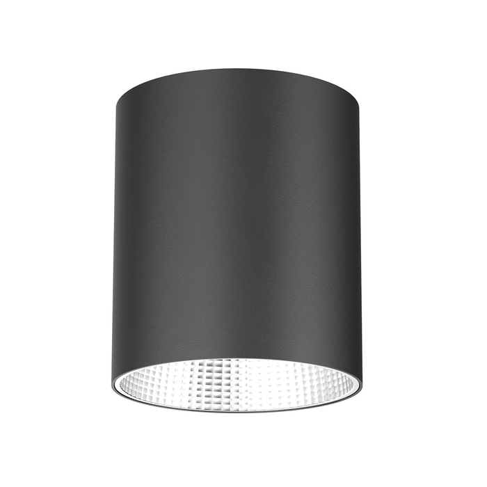 Triac DimmableSurface Mount Downlight 15W Black Trim 4000K T