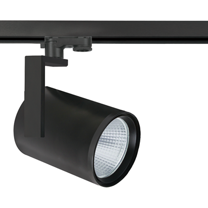 38W 4000K LED 3CCT TRACK LIGHT MATTE BLACK BODY CRI90