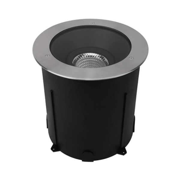 Stainless Steel IP67 17W 240V LED In-ground Uplight (Avail in 3000K & 4000K)