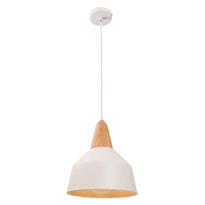 PENDANT 240V E27 BASE 260x290MM WHITE