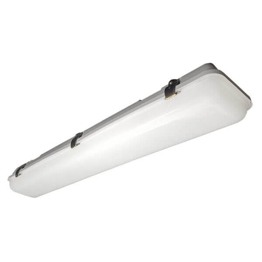 Vibe Lighting 1x28W T5 Weatherproof Wide Body Exterior Batten Light with Stainless Steel Clips