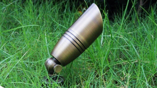 Heavy Duty Cast Brass Directional Spike Light (Available in 2700K & 3000K)