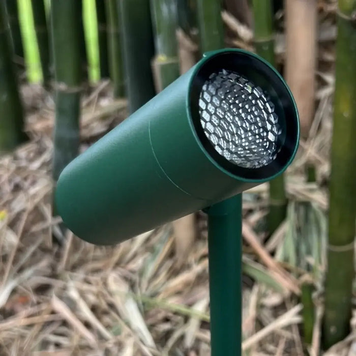FLANK: 24V Exterior LED Garden Spike Light (Available in Rust, Green & Black)
