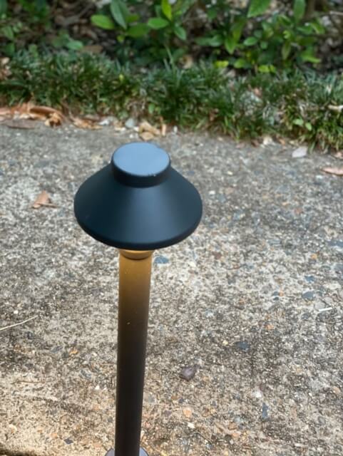 Die Cast Aluminum Pathway Light with 84mm Shade (Available in Black & Brown,2700K & 3000K)