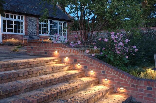 Solid Cast Aluminum Step Light (Available in Black & Brown)