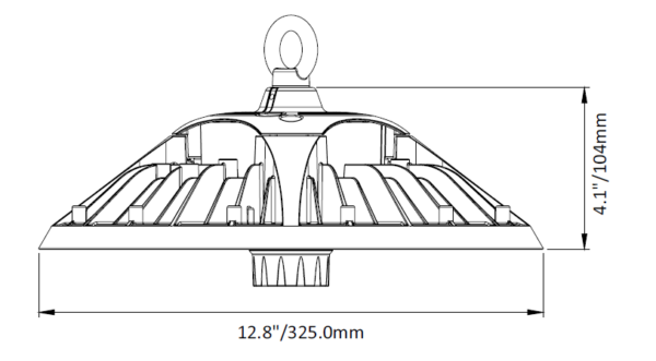 A Series Power Adjustable LED 2CCT High Bay Light