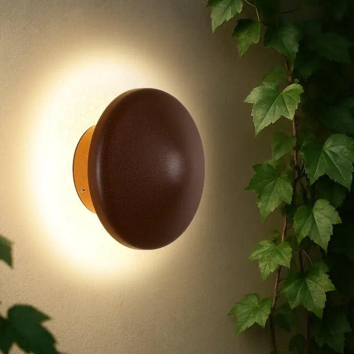 SHEA: Exterior LED Wall Light (Available in Rust, Green & Black)
