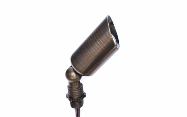 12V Heavy Duty Cast Brass Spike Light (Available in 2700K & 3000K)